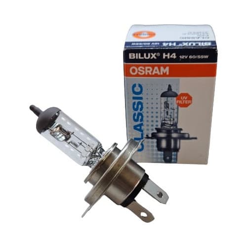 Lâmpada Farol Osram Original H4 Bilux  12v 60/55w