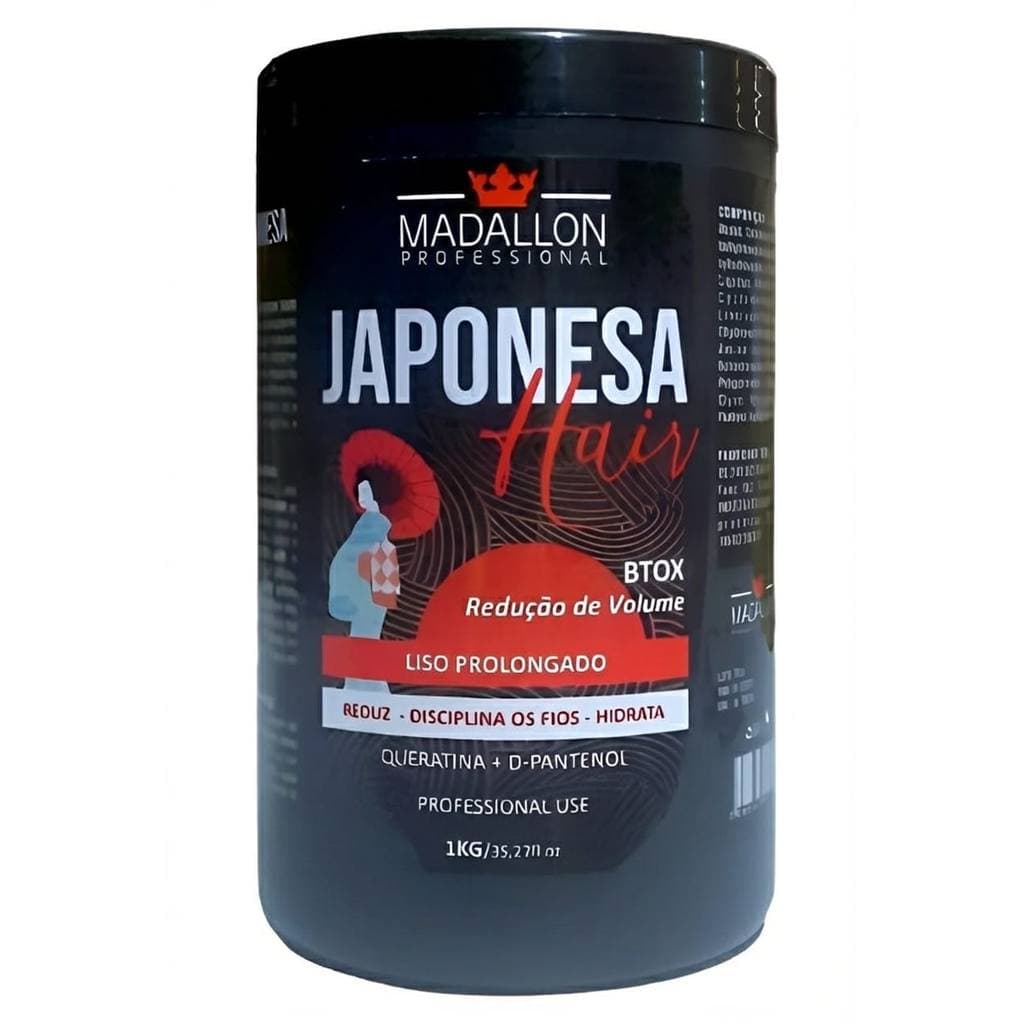 Btx Japonesa Madallon Capilar Alsa Hidrata Profissional 1kg