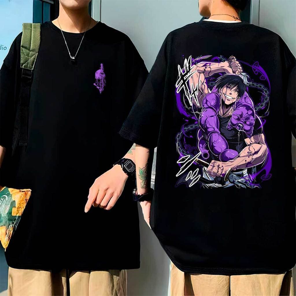 Camiseta Oversized Anime Toji4  Camisa Unissex 100% algodão.