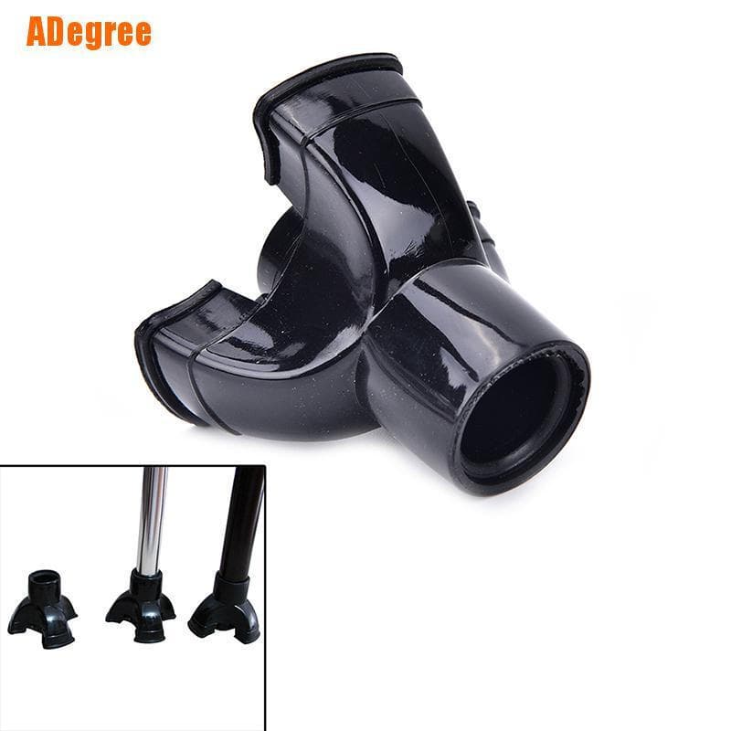 (Adegree) Bengala Crutch Pad Borracha Heavy Duty Ponteira Inferior Final 19mm