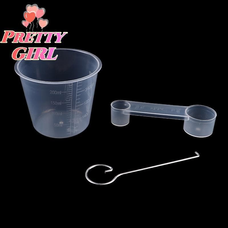 [Pretty ggirl] 1 Conjunto De Peças Para Máquina De Fazer Pão 200ML Copo Medidor Colher Kit Ferramenta De Remoção Donlim