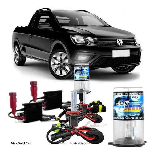 Xênon Farol Milha Saveiro G7 Gol G8 H11 8000k