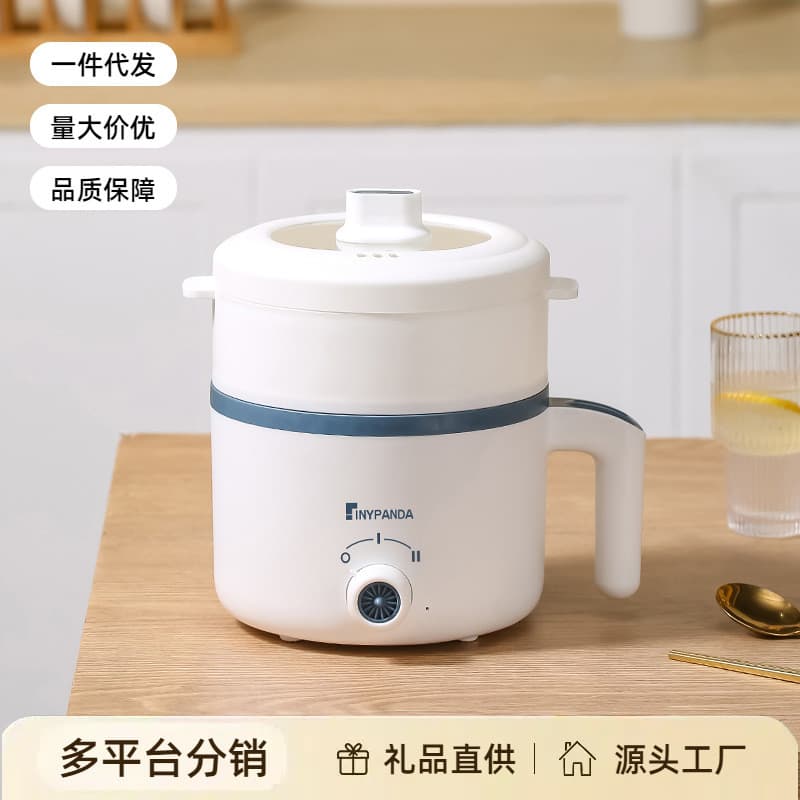 Panela elétrica multifuncional doméstica integrada para arroz Congee Aquecimento elétrico Panela elétrica de arroz Panel