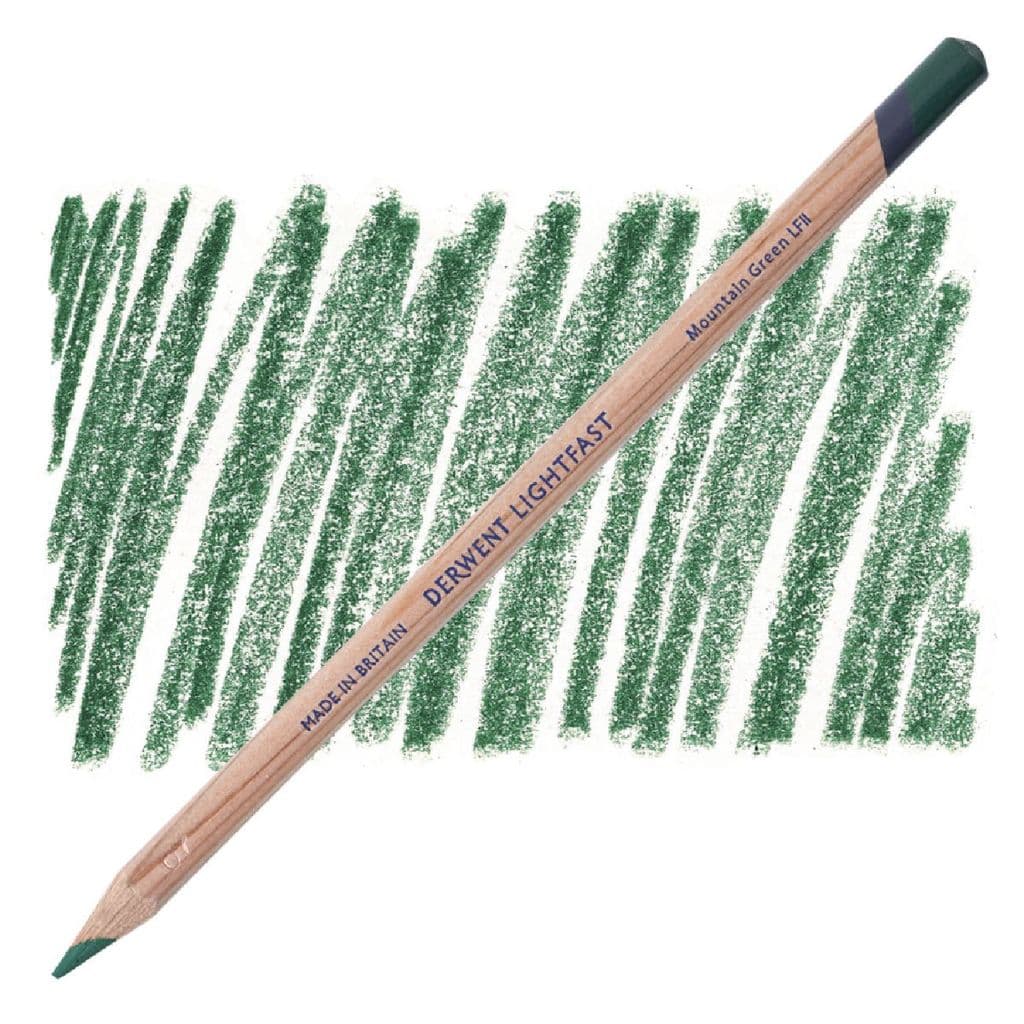 Lápis De Cor Permanente Lightfast Unitário Mountain Green - Derwent