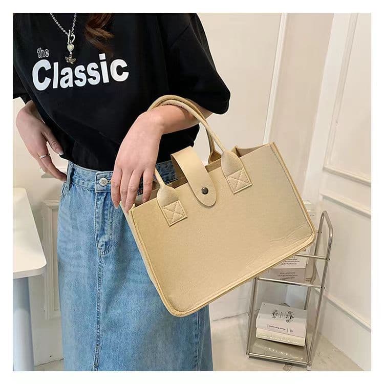 Bolsa feminina bolsa senhoras bolsa acompanhando saco de presente grande capacidade mamãe sacola estudante armazenamento