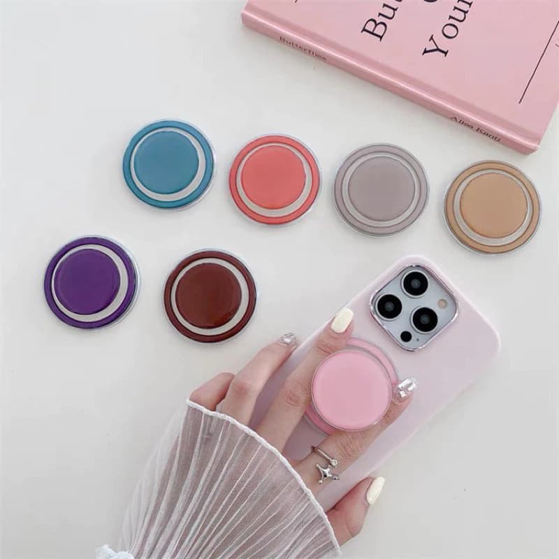 Suporte Magnética Cor Pastel Para Capinha Magsafe Celular Mesa Apoio