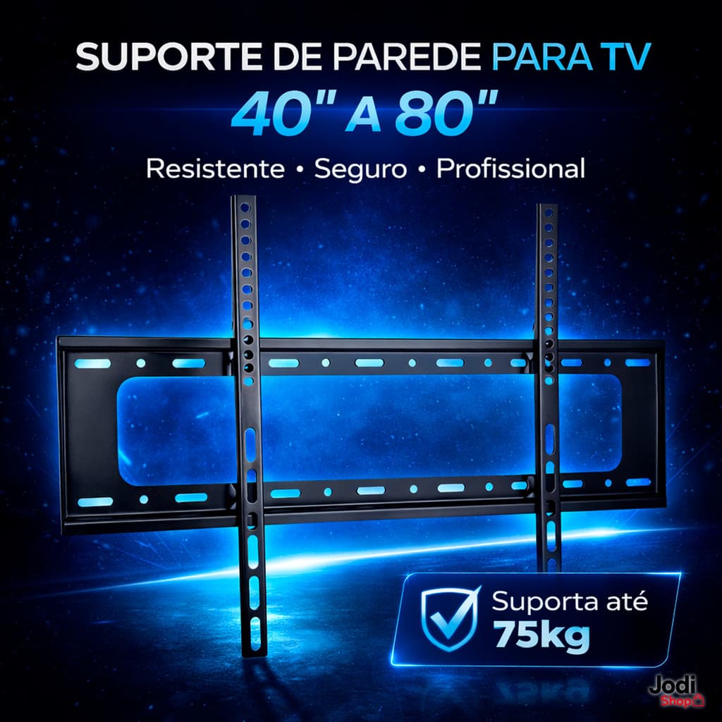 Suporte para TV Articulado e Fixo Universal VESA LED LCD Alta Resistência