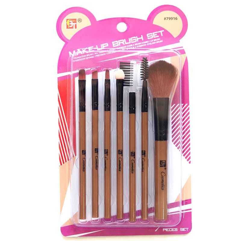 Pincel de maquiagem para sobrancelha, pó, pincel para lábios, conjunto de pincéis de beleza, pincel para pó solto, conju