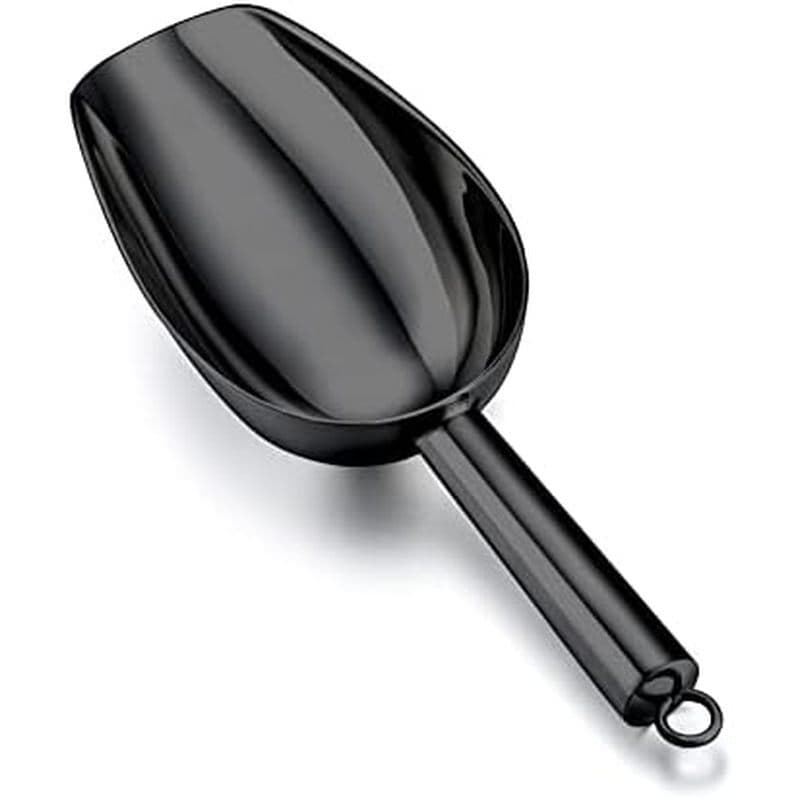 Colher De Gelo TeamFar De 5 Onças , Doces De Vasilha De Aço Inoxidável Para Potes De Buffet De Dispensador De Cozinha ,