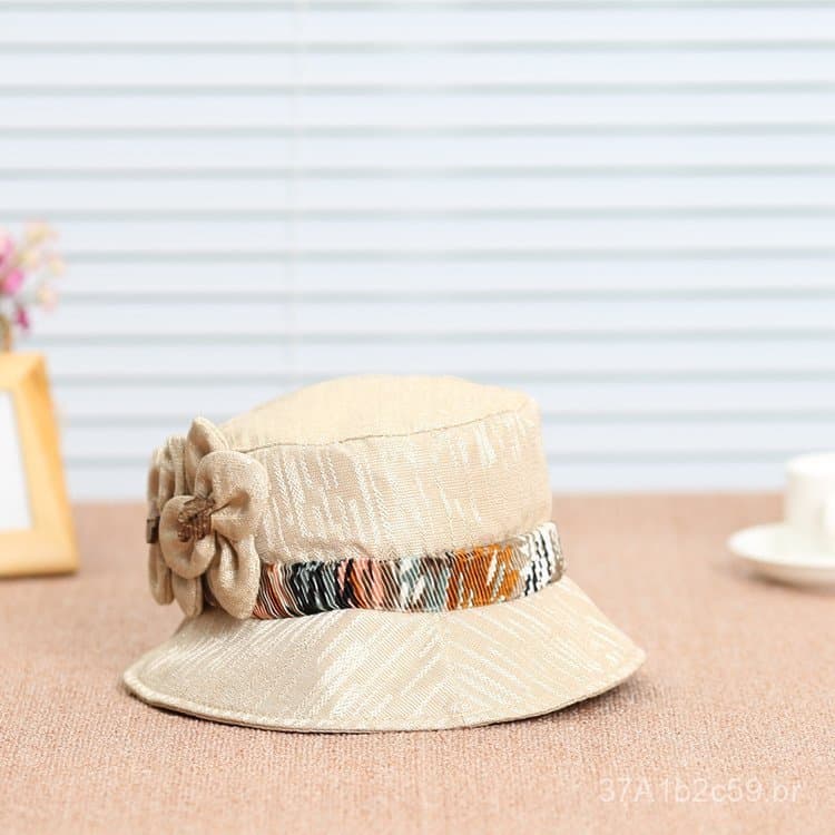 Novo chapéu de praia feminino, chapéu de férias, chapéu feminino floral moderno feito à mão para atividades ao ar livre