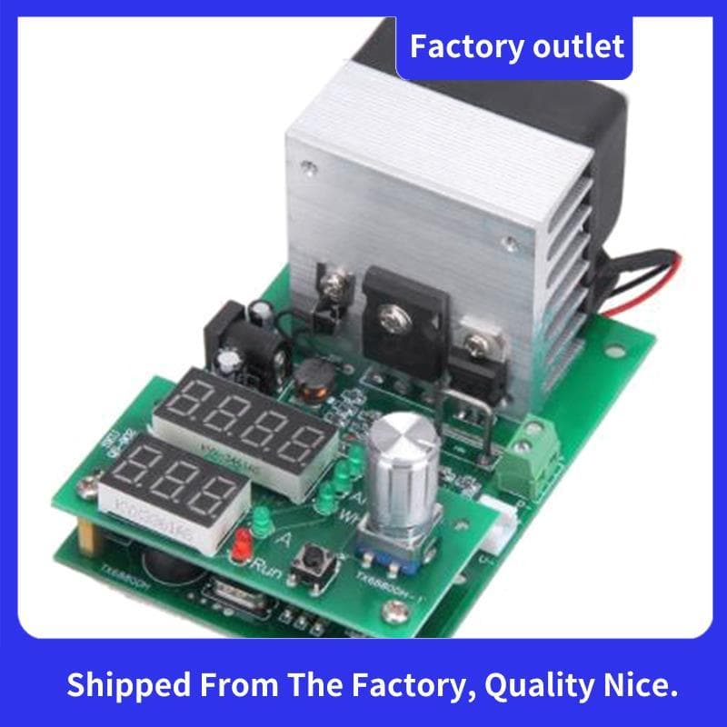 Descarga De Carga Eletrônica De Corrente Constante Multifuncional 60W 30V 18650 12V 24V Peça Do Testador De Bateria