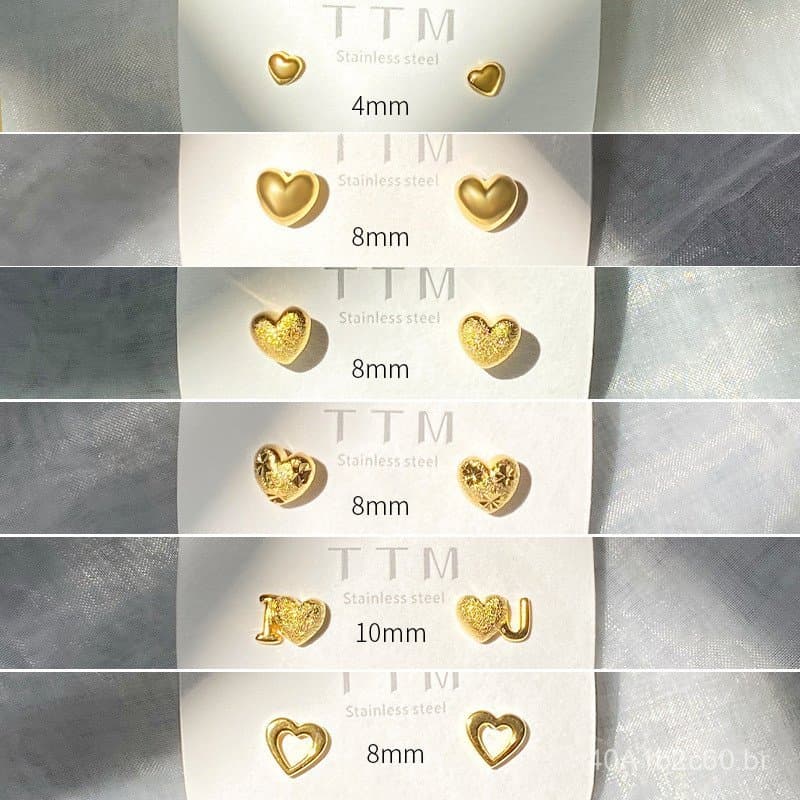 Brincos Xuping Jewelry em formato de estrela, flor e borboleta para mulheres, pequenos brincos estilo japonês e coreano,