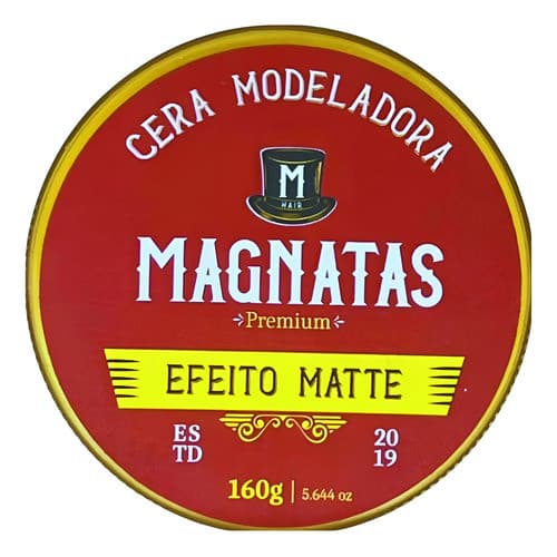 3 Pomada Para Cabelo Modeladora Cera Infinity 160g Look'shai Kit 3 Pomada Magnatas Efeito Matte Cera Modelar
