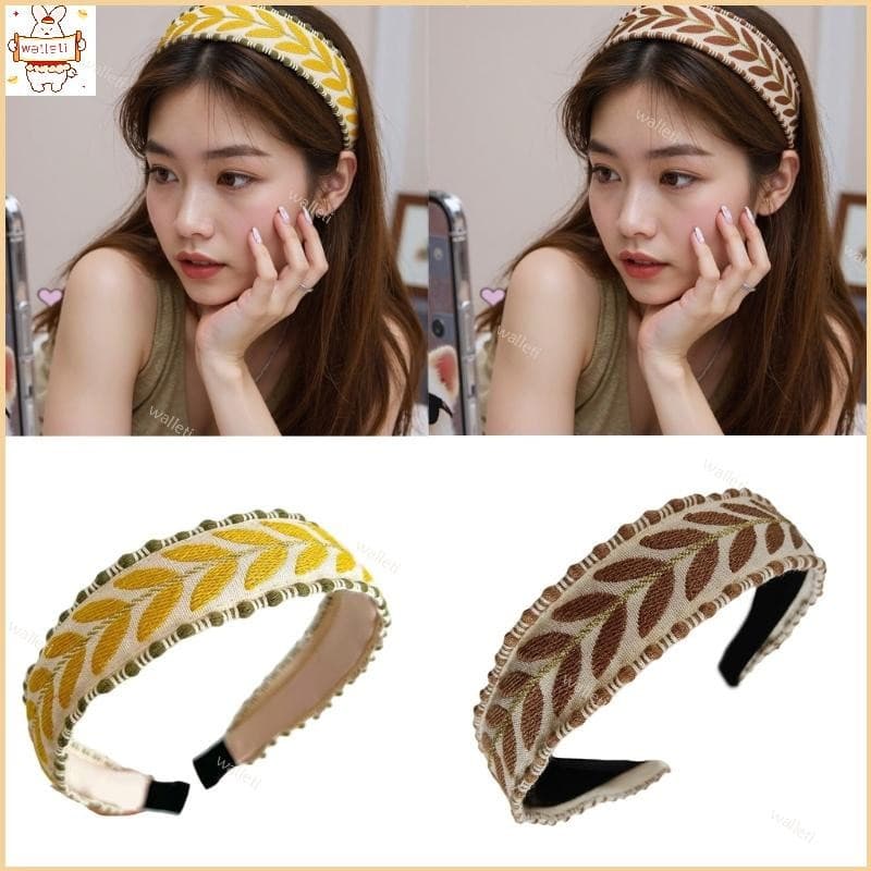 Faixa de Cabelo Fashion Decoração de Férias na Praia Acessório de Cabelo com Nó Faixa de Cabelo para Meninas BSPN