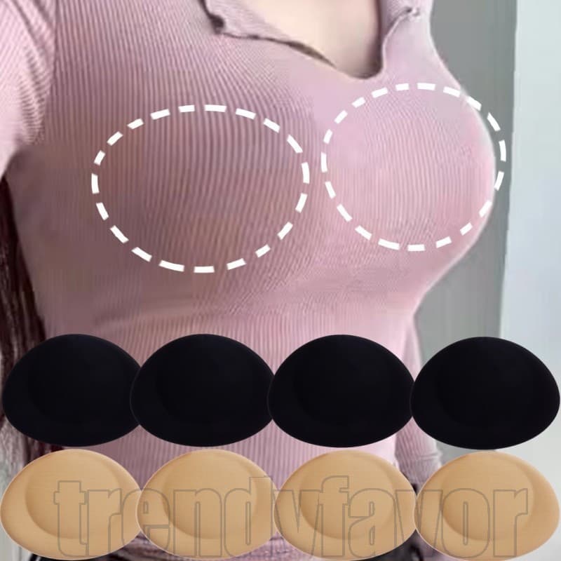 Almofadas De Inserção De Sutiã Autoadesivas-Almofada De Biquíni Adesiva-Inserções Triangular-Para Mulheres-Copo De Reuni