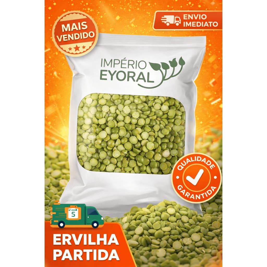 Ervilha Partida Qualidade Premium 1kg