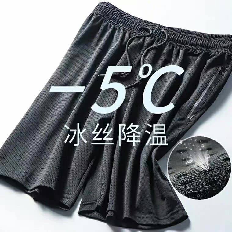 9.9 Yuan legal calças rápidas Shorts masculinos finos casuais calças de cinco pontos verão gelo seda calças de verão 5 p