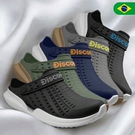 PAPETE CLOG FLOW DISCOVERY MACIA CONFORTAVEL ESPORTIVA