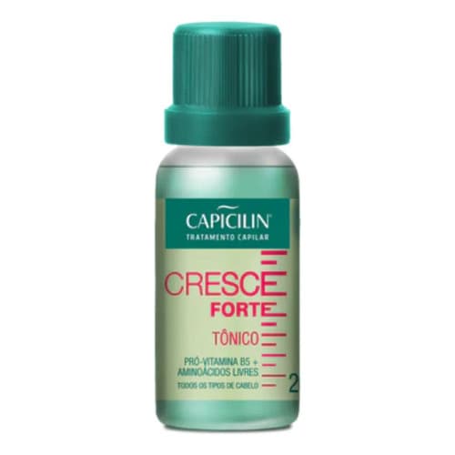 Tônico Capilar Capicilin Cresce Forte 20ml Fortalecimento