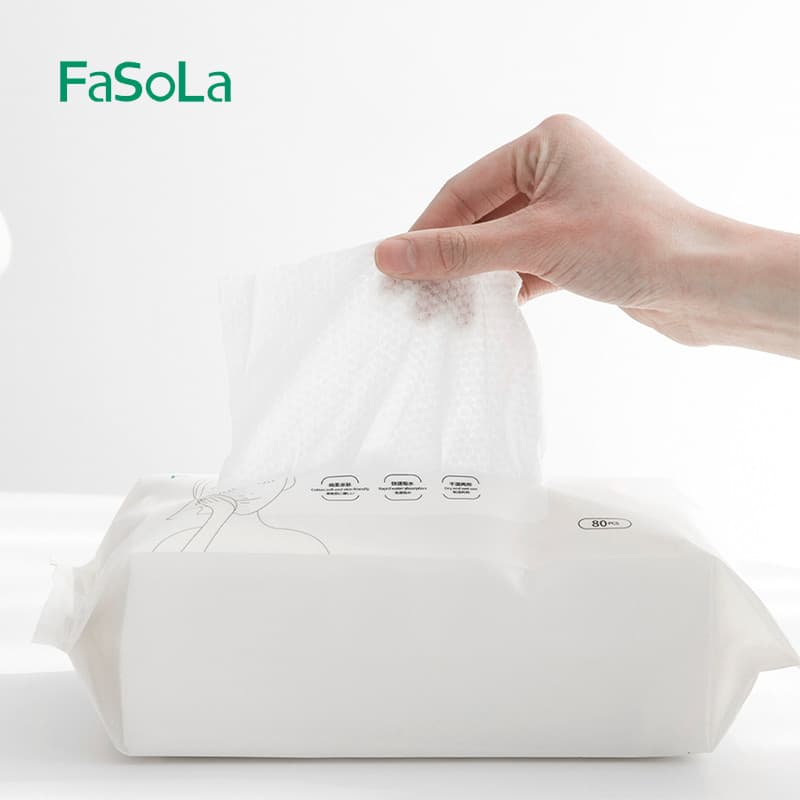 Toalha macia de algodão descartável, toalha de rosto feminina, removedor de maquiagem espessada, toalha de limpeza de al