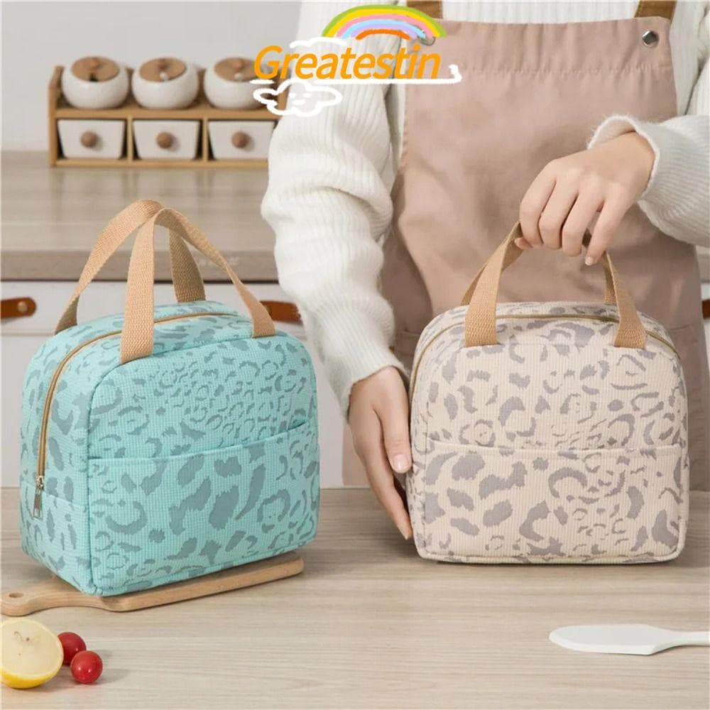 Sacos De Almoço GREATESTIN , Saco De Arroz Multifuncional De Folha De Alumínio De Grande Capacidade Isolamento Com Padrã
