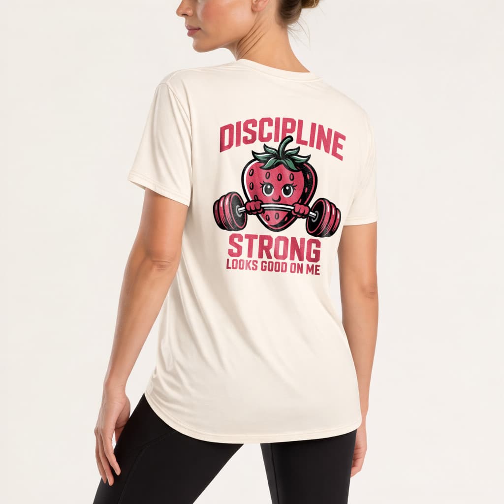 Camiseta Feminina de Academia Algodão Leve Blusa de Treino