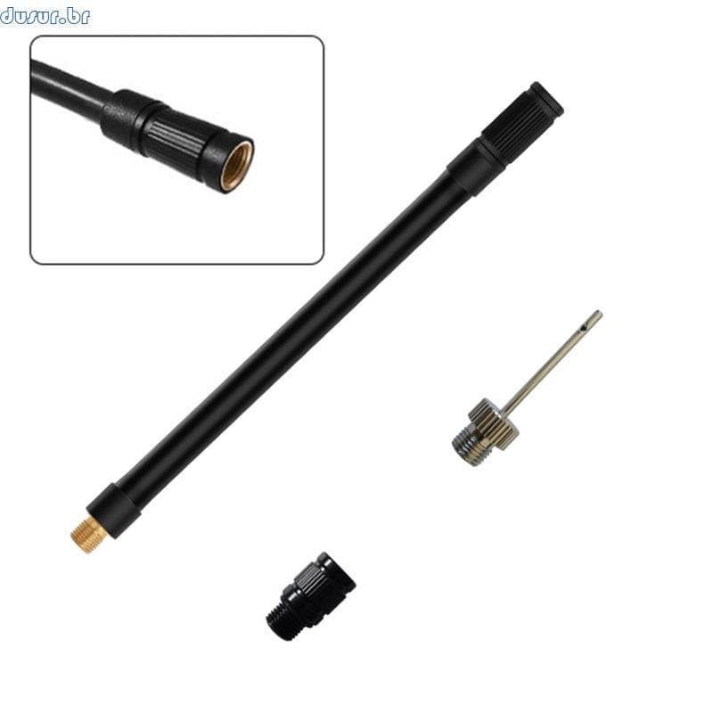 dusur9 Pneu Para Extensão Válvula Mangueira Kit Agulha Bas