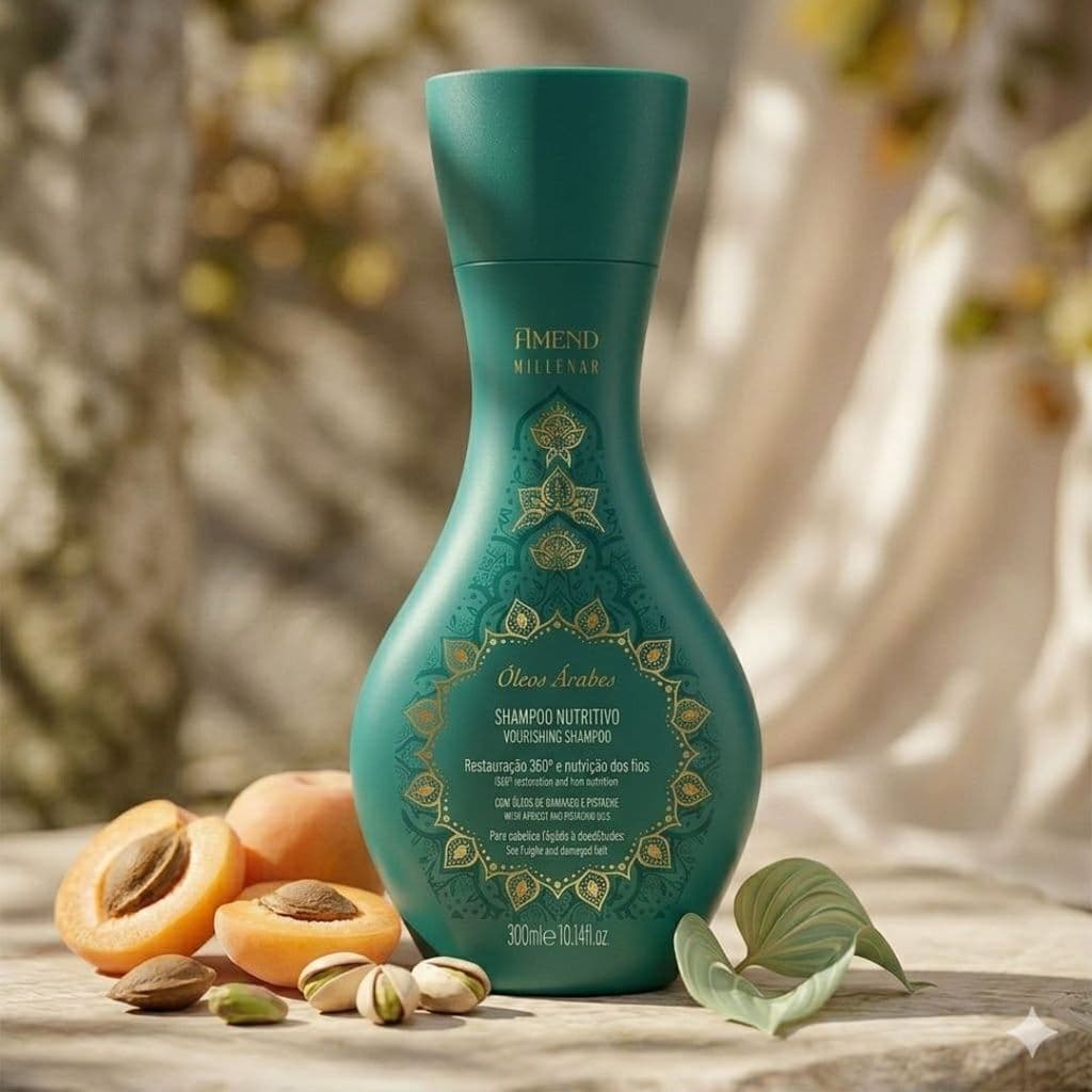 Amend Millenar - Óleos Árabes  Shampoo Nutritivo 300ml Lançamento