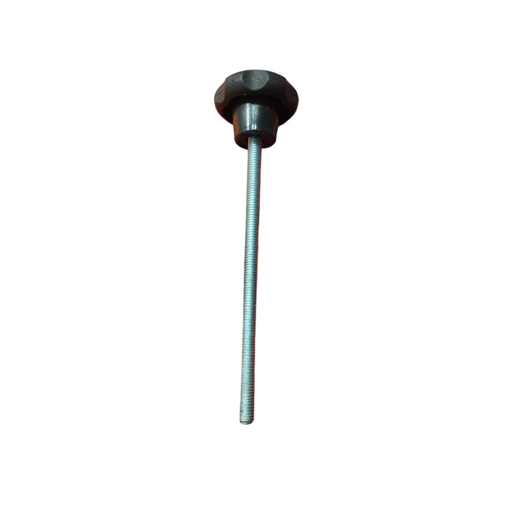 Parafuso M6 x 110mm com Manípulo Margarida para Bumbo de Bateria