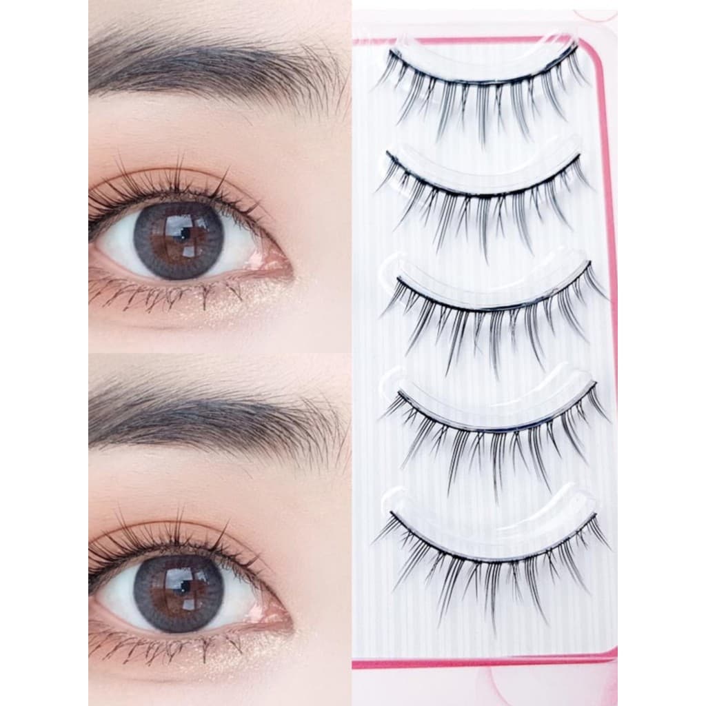 You Yishi Anime cílios postiços feminino simulação natural cílios adesivos cílios postiços naturais sobrenatural 088