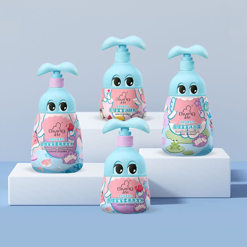 Iluminação Dando Série de Iluminação Sensorial Shampoo Confiante Lavagem Corporal Infantil