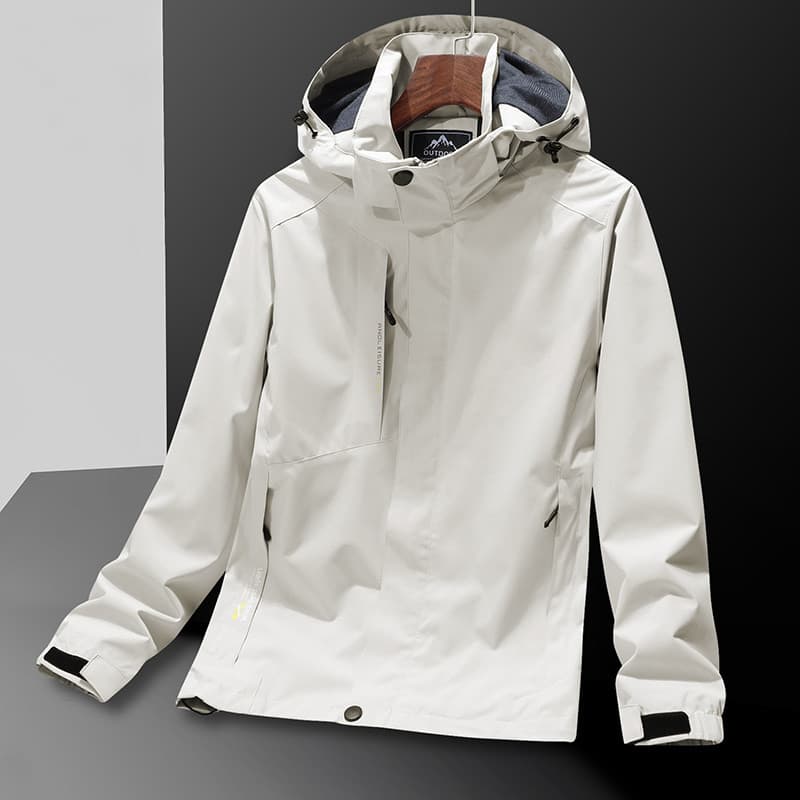 Primavera outono jaqueta das mulheres dos homens estilo fino à prova de vento à prova dwindproof água ao ar livre com ca
