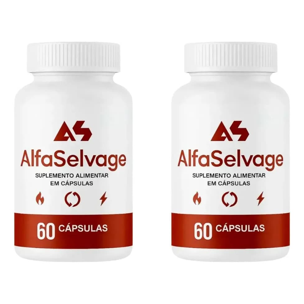 2x Alfa Selvage Para Bem-estar Masculino