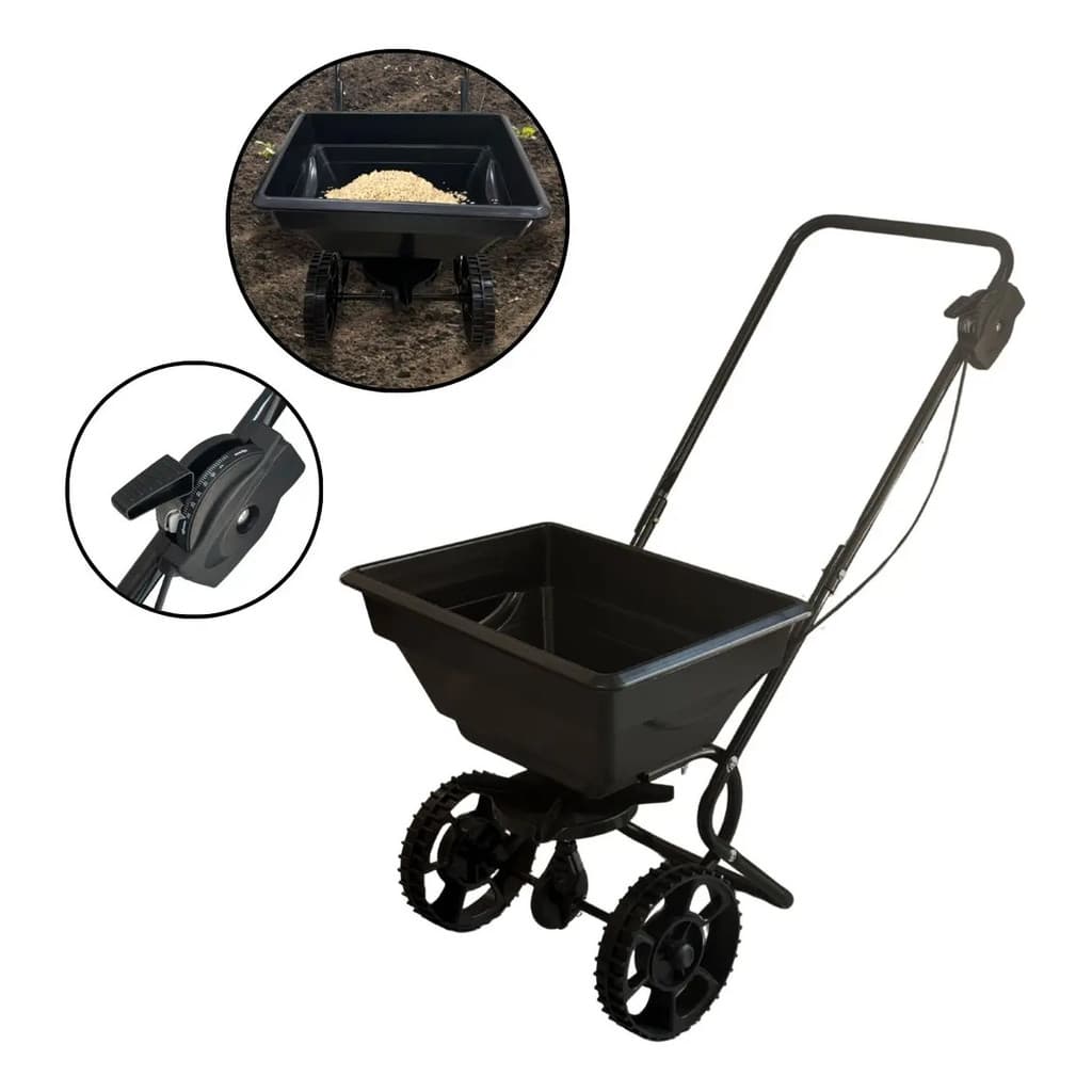Adubadeira Semeadeira 15Kg Importway IWAS005 Distribuidor Manual com Controle de Fluxo