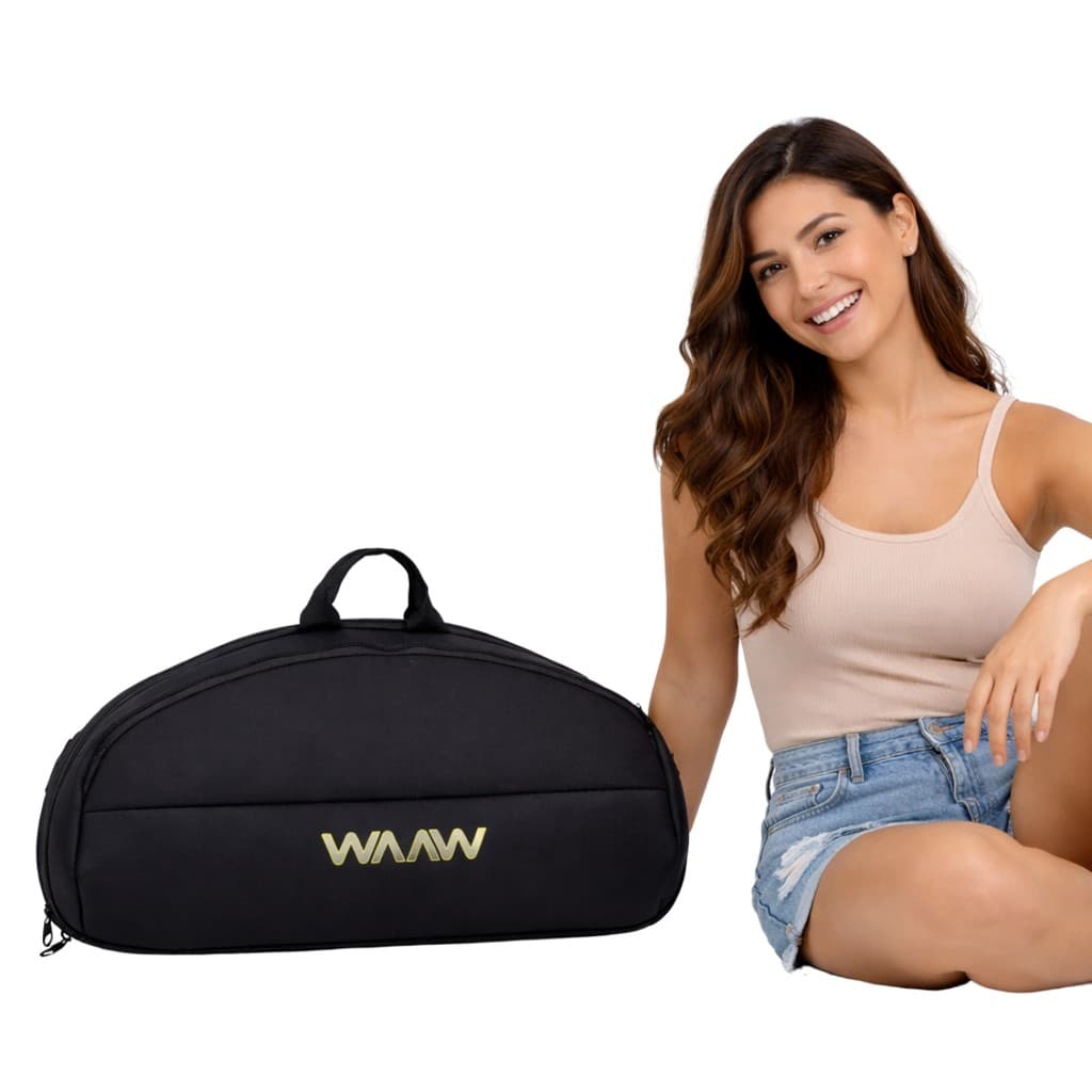 Case Boombox Alok Waaw Hyperboom  Resistente a Respingos De Água Com Alças Duplas Fixas
