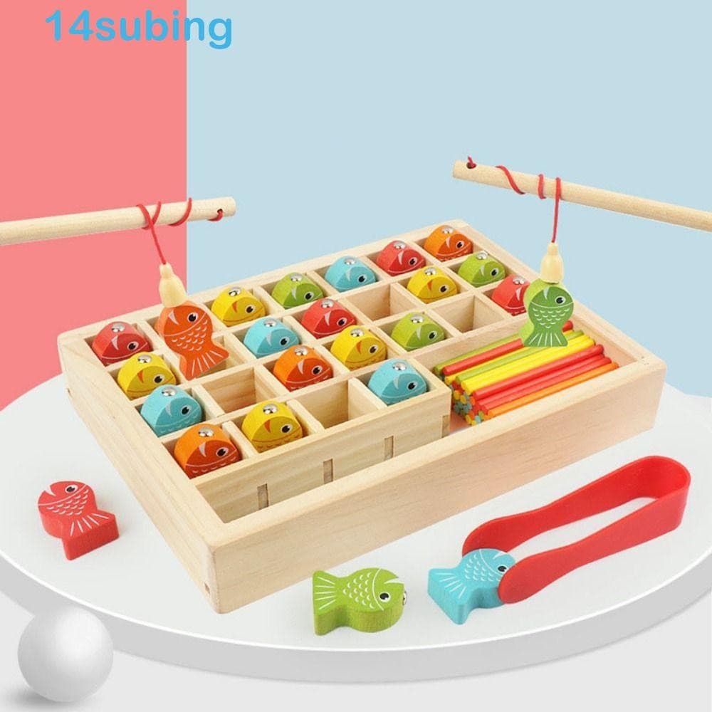 SUBING Jogo De Tabuleiro Correspondente , Pesca Interativo Para Educação Infantil Aprendizagem