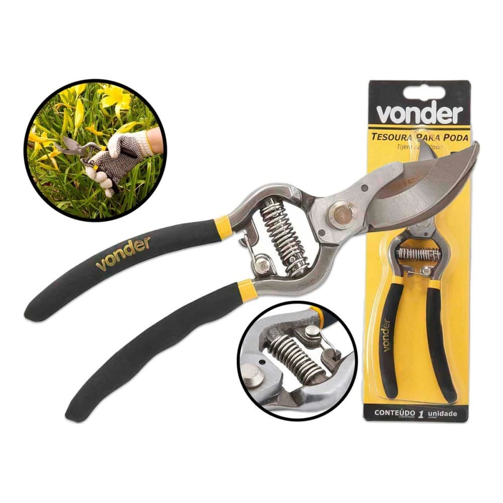 Tesoura Poda Vonder Curva 8.1/2
