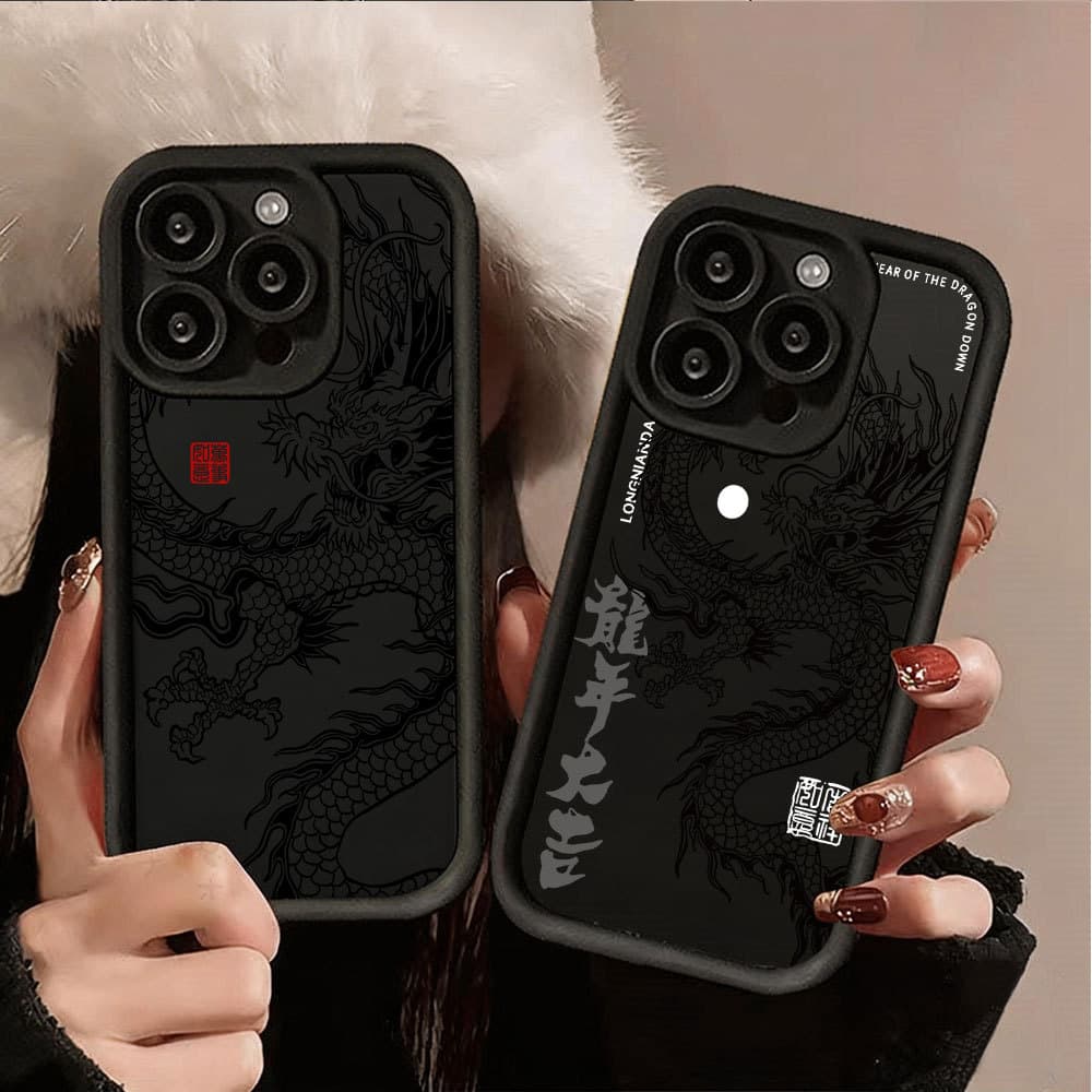 Capa Anti-Impacto De Silicone Capinha Para iPhone 17 16 15 14 13 12 11 XR Pro Max Plus Normal DA113