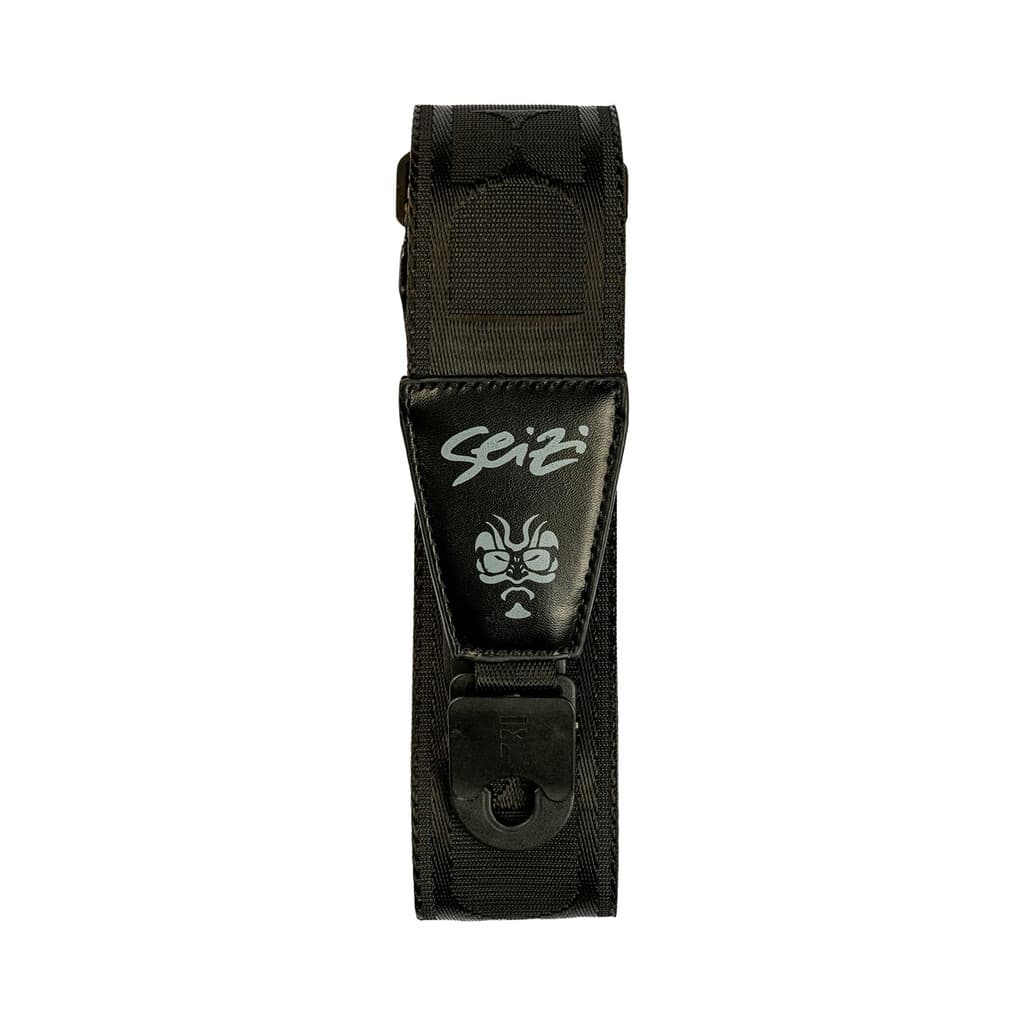 Correia Seizi Air Strap Lock Guitarra Violão Baixo Preto