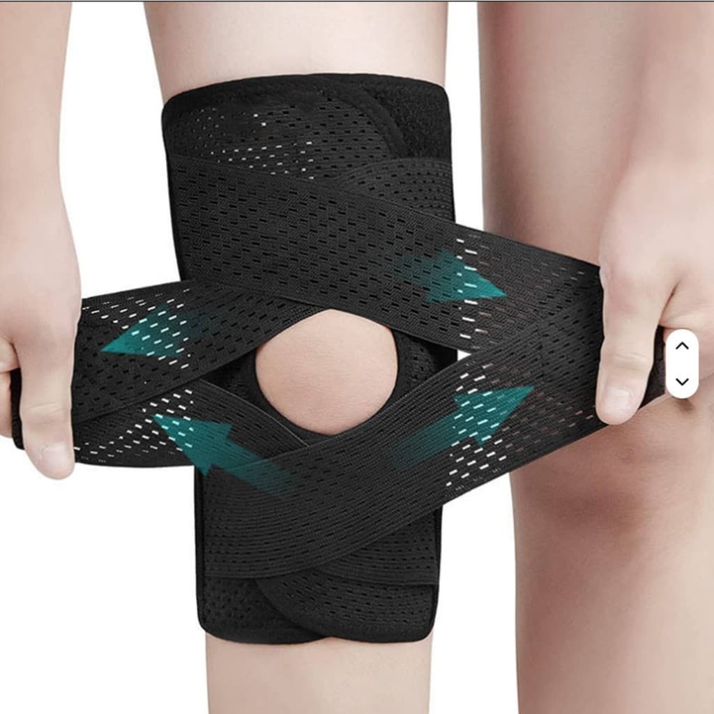 Joelheira Suporte Respirável Articulação Menisco Patela Pular Corrida Esportes Equipamentos De Proteção