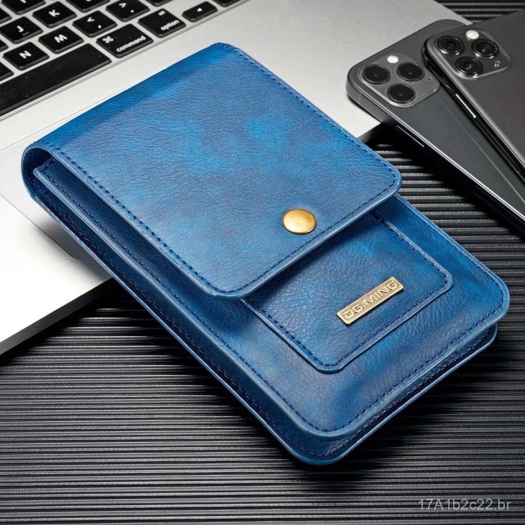 Adequado para Samsung Z Fold4/Flip4/S22 Plus/Note20 Ultra/S21+, bolsa de cintura universal para celular.
