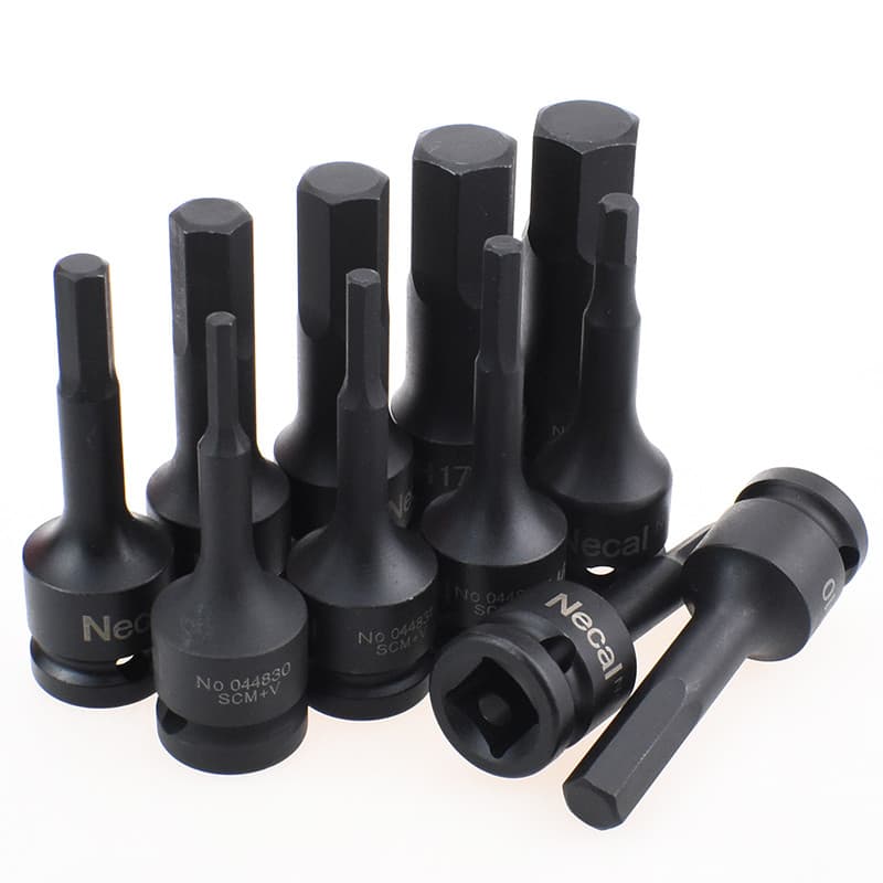 Taiwan importado 1/2 soquete hexagonal soquete conjunto Dafei hexágono chave de fenda soquete conjunto H4-H19mm
