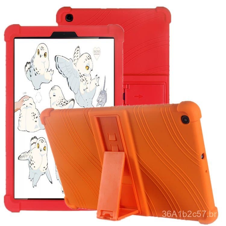Adequado para a capa protetora do Samsung Tab A de 10,1 polegadas 2019, modelo SM-T510, capa protetora T515 de silicone