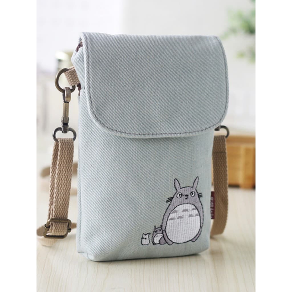 Saco do telefone móvel feminino mensageiro 2025 verão novo estilo Popular Denim Mini pequeno saco tecido dos desenhos an