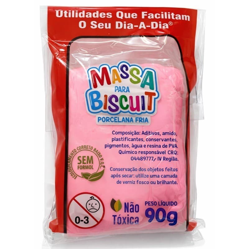 Massa Biscuit - 90g Radex Porcelana Fria color