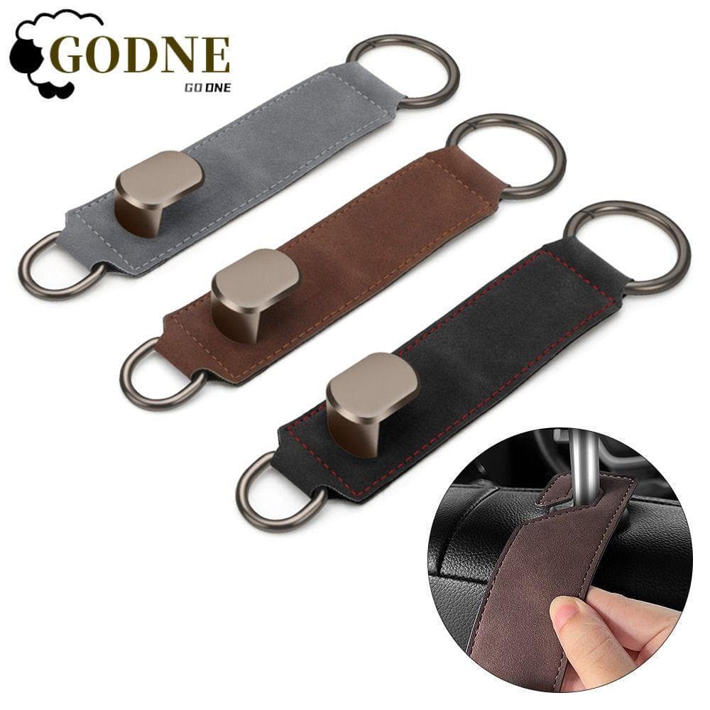 GODNESSFO Ganchos De Suspensão , Gancho Resistente De Metal Para Encosto De Cabeça De Assento De Carro , Cabide Traseiro