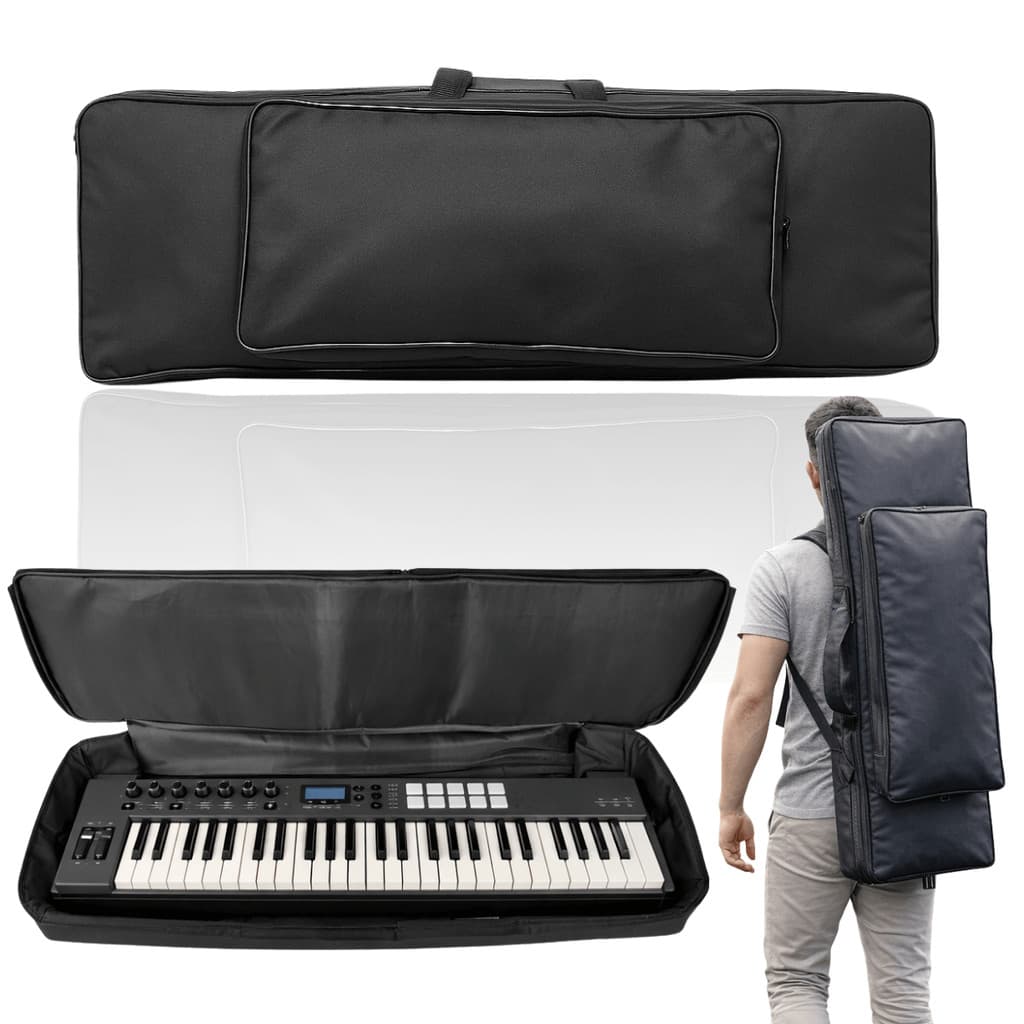 Capa Bag Para Controladora 49 Teclas Impermeável Acolchoada