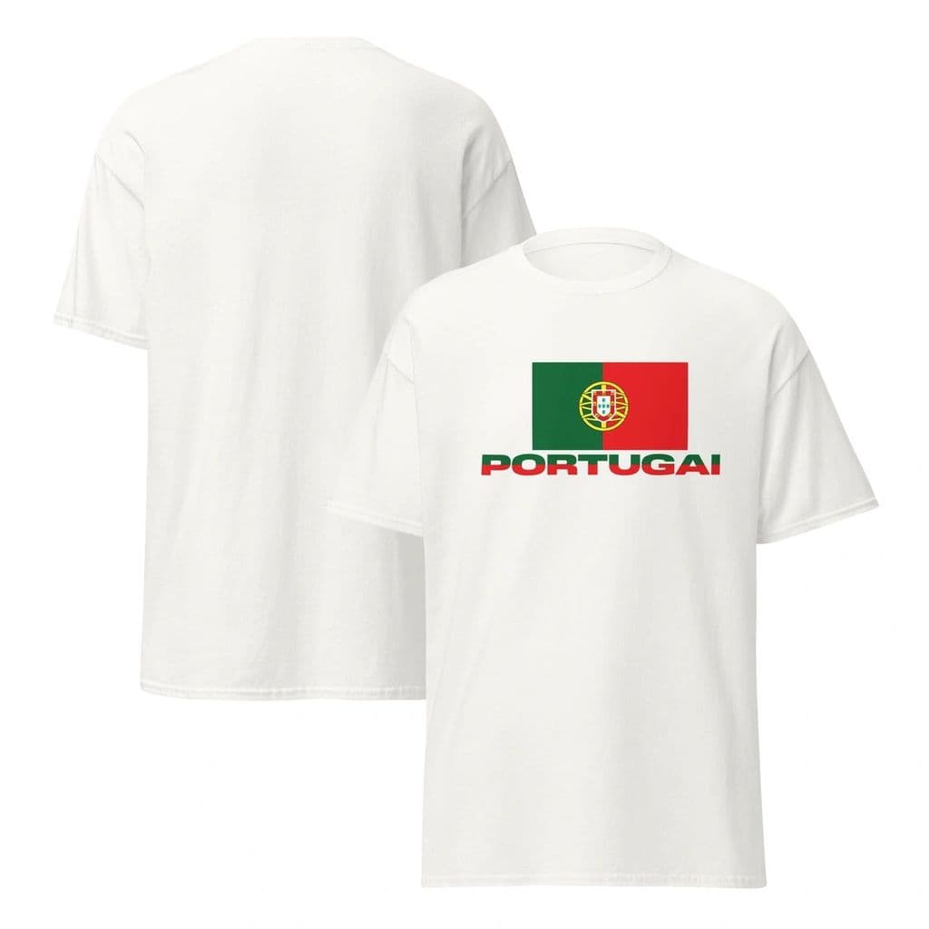 Camisa Masculina Bandeira de Portugal