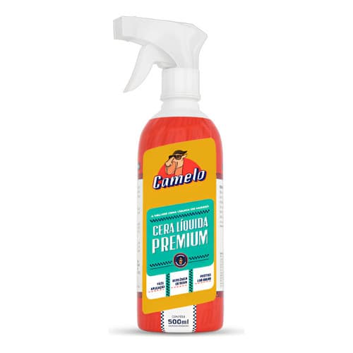 Cera Liquida Premium Do Camelo 500ml Brilho Incrível | Repele Água