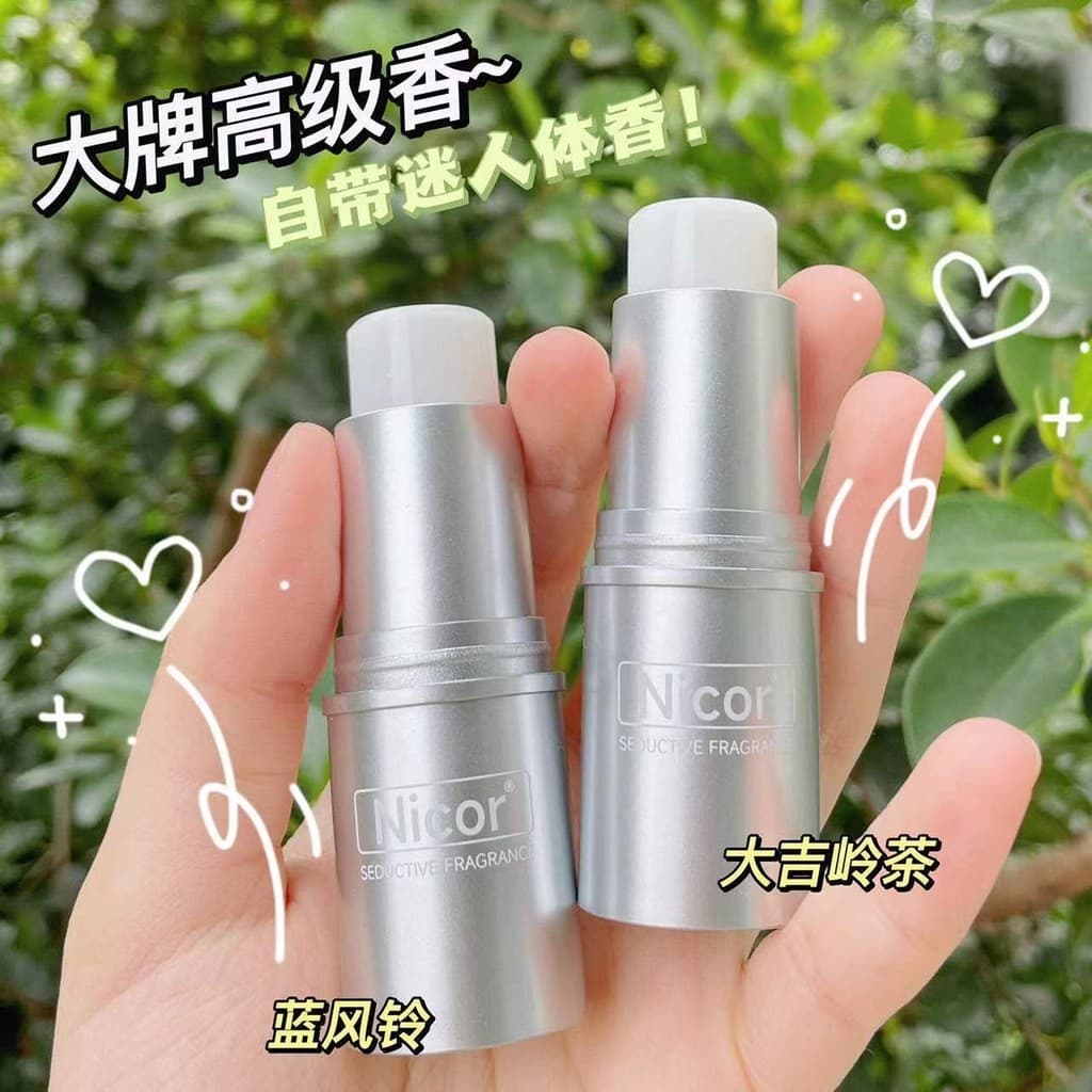 Tik Tok mesmo estilo bálsamo corporal sólido feminino fragrância de longa duração fragrância leve Natural fresco estudan